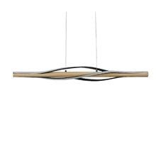 Blake Rubberwood LED Pendant Light